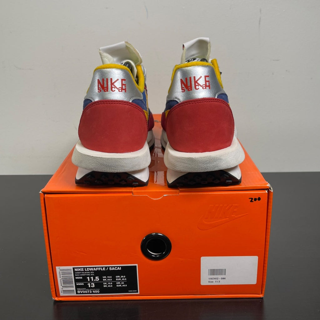 Nike LD Waffle sacai Varsity Blue 11.5 (Moderately Worn Pre-Owned)Nike - Image 4