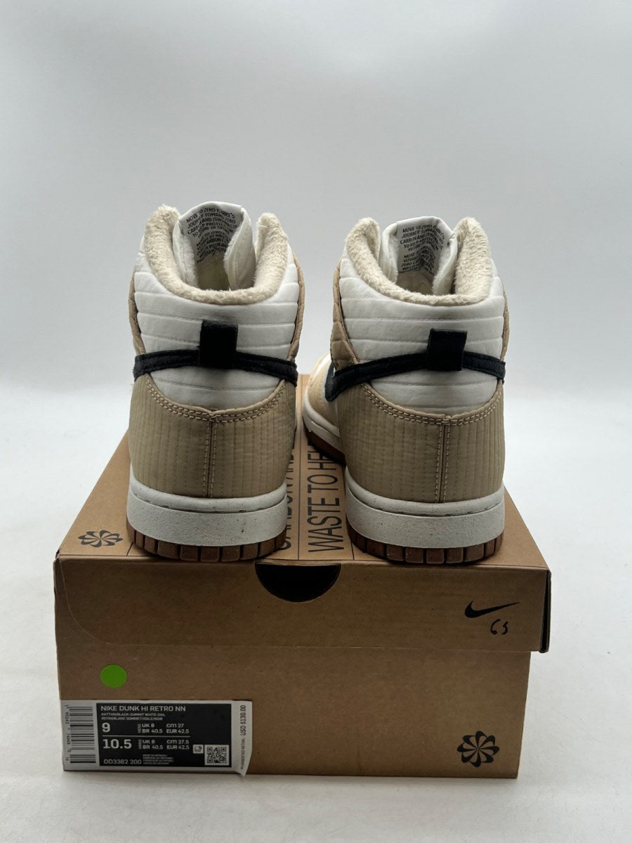 Nike Dunk High Next Nature Toasty Rattan 9 (Moderately Worn Pre-Owned)NikeRattan/Summit White/Sail/Black - Image 3