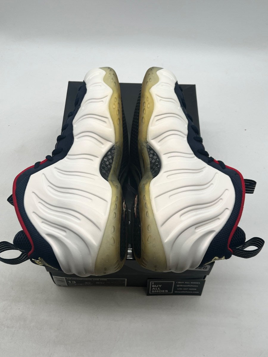 Nike Air Foamposite One Olympic 13 (Lightly Worn Pre-Owned) - Image 9