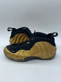 Nike Air Foamposite One Metallic Gold 10 (Moderately Worn Pre-Owned)NikeMetallic Gold/Metallic Gold-Black - Image 1