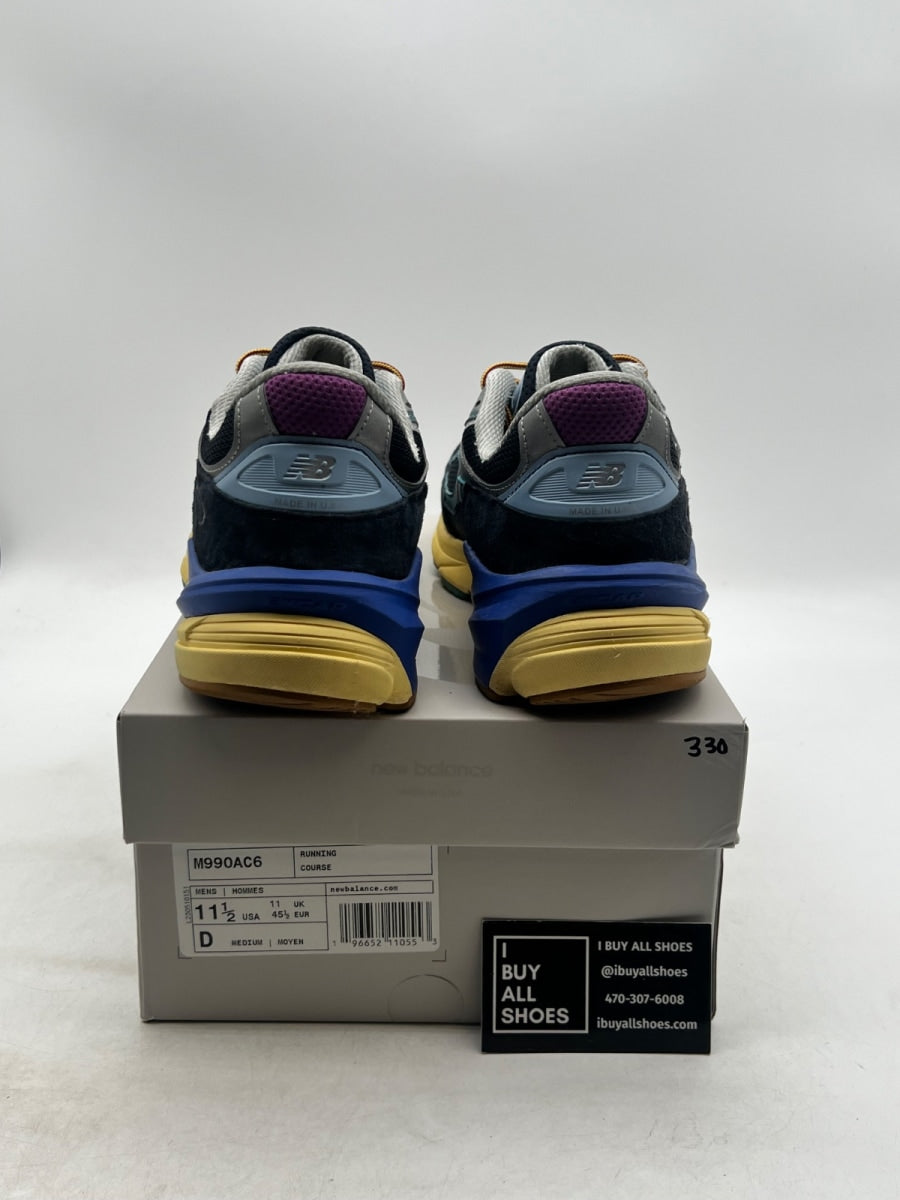 New Balance 990v6 MiUSA Action Bronson Lapis Lazuli 11.5 (Lightly Worn Pre-Owned) - Image 5