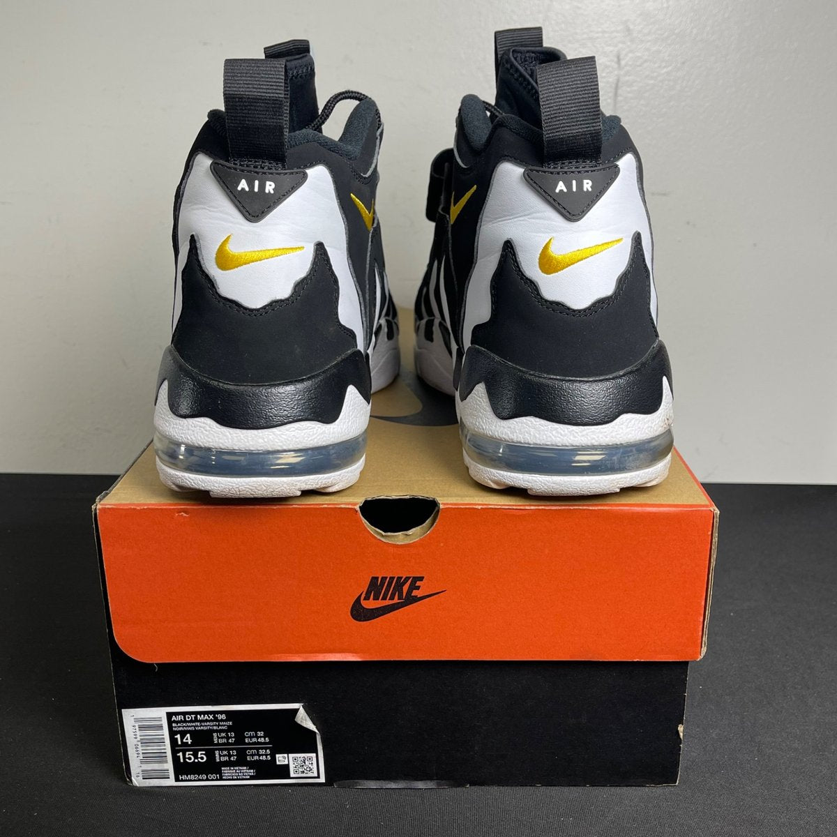Nike Air DT Max '96 Black White (2024) (Size 14) - aux