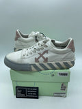 OFF-WHITE Vulc Low Canvas White Light Pink Grey 40 (Moderately Worn Pre-Owned) - Image 1