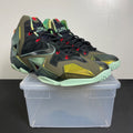 Nike LeBron 11 King's Pride 13 (Moderately Worn Pre-Owned)NikeParachute Gold/Arctic Green-Dark Loden-Black - Image 1