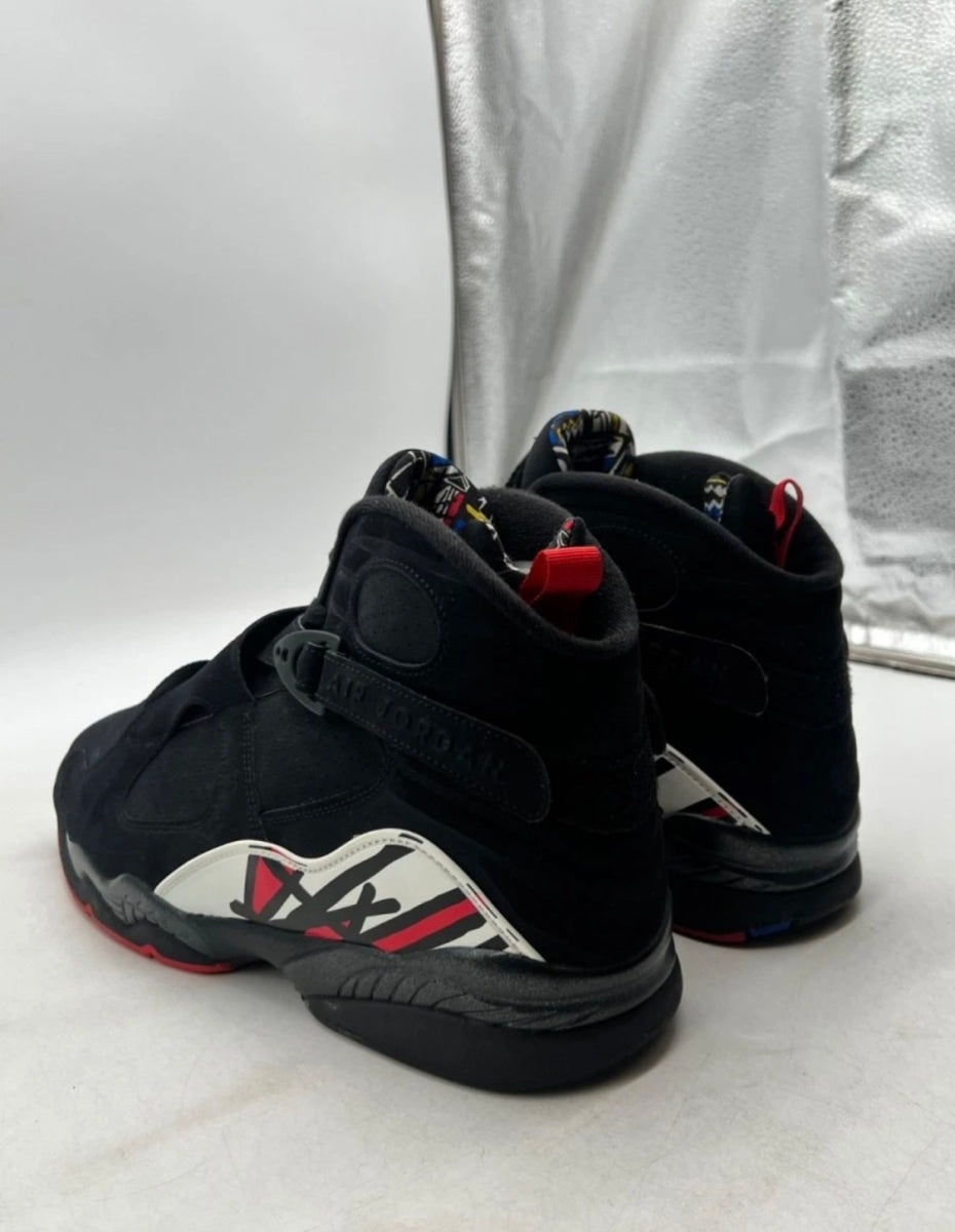 Jordan 8 Retro Playoffs (2023) 14 (Lightly Worn Pre-Owned)JordanBlack/True Red-White - Image 4