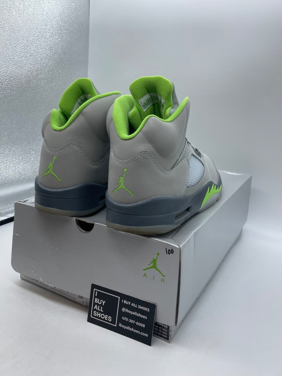Jordan 5 Retro Green Bean (2022) 9.5 (Heavily Worn Pre-Owned) - Image 5