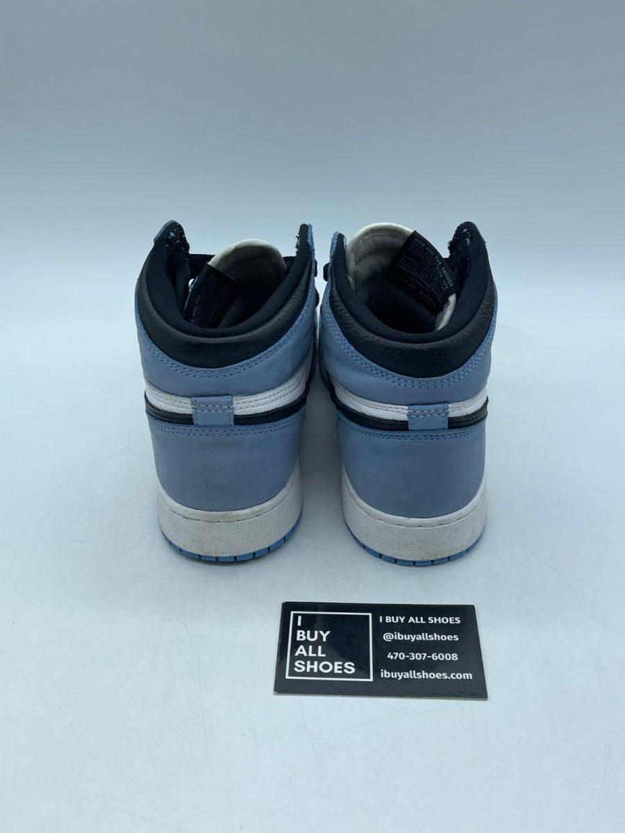 Jordan 1 Retro High OG University Blue (GS) 6.5Y (Moderately Worn Pre-Owned) - Image 3
