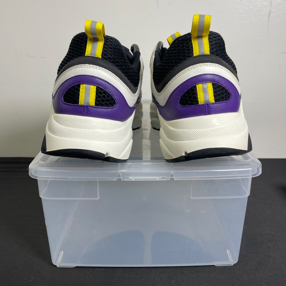 Dior B22 Violet White 44 (Moderately Worn Pre-Owned)DiorWhite/Violet/Yellow - Image 4