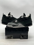 Jordan 4 Retro Fear (2024) 11.5 (Moderately Worn Pre-Owned)JordanBlack/White/Anthracite/Black/Pure Platinum - Image 1