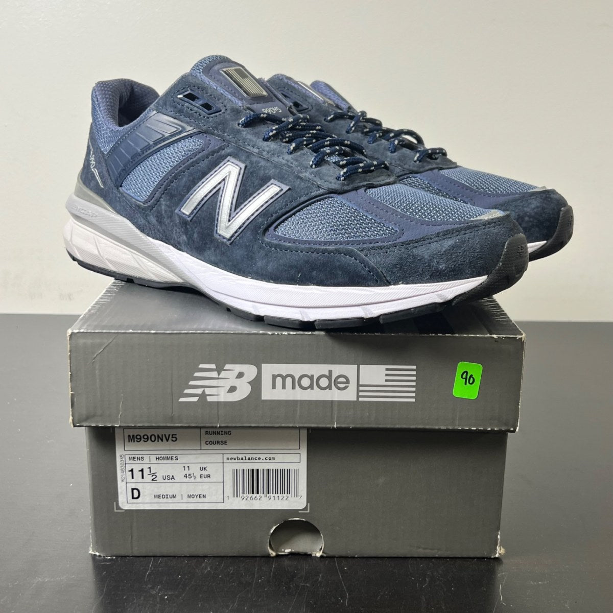 New Balance 990v5 Navy (Size 11.5) - Image 1