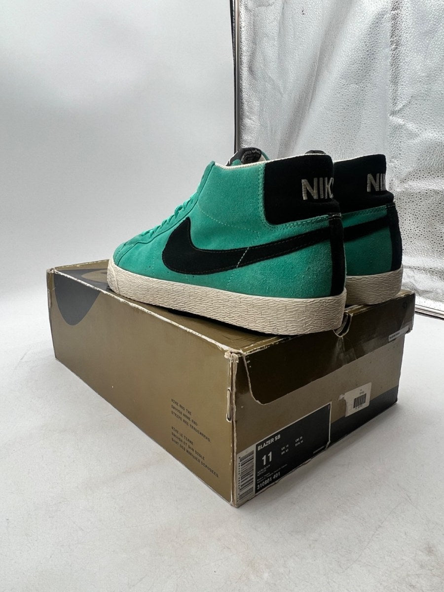Nike SB Blazer Aqua Blue Azure 11 (Moderately Worn Pre-Owned)NikeAzure/Black - Image 6