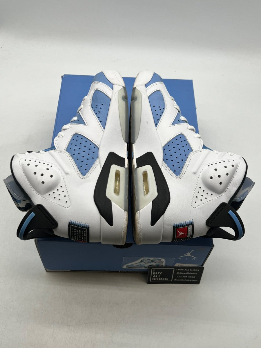Jordan 6 Retro UNC White 9 (Lightly Worn Pre-Owned) - Image 9