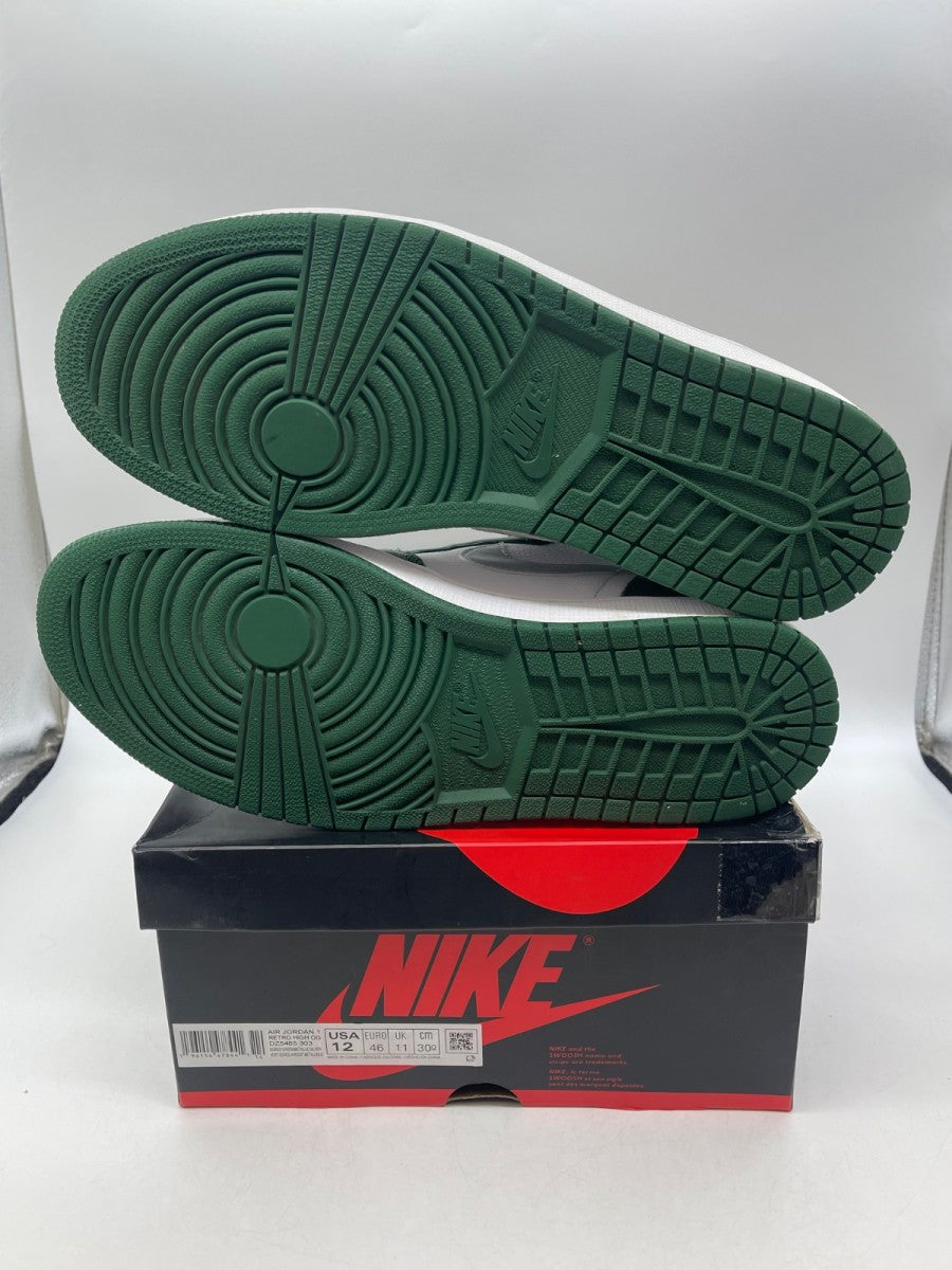 Jordan 1 Retro High OG Gorge Green 12 (Moderately Worn Pre-Owned) - Image 7
