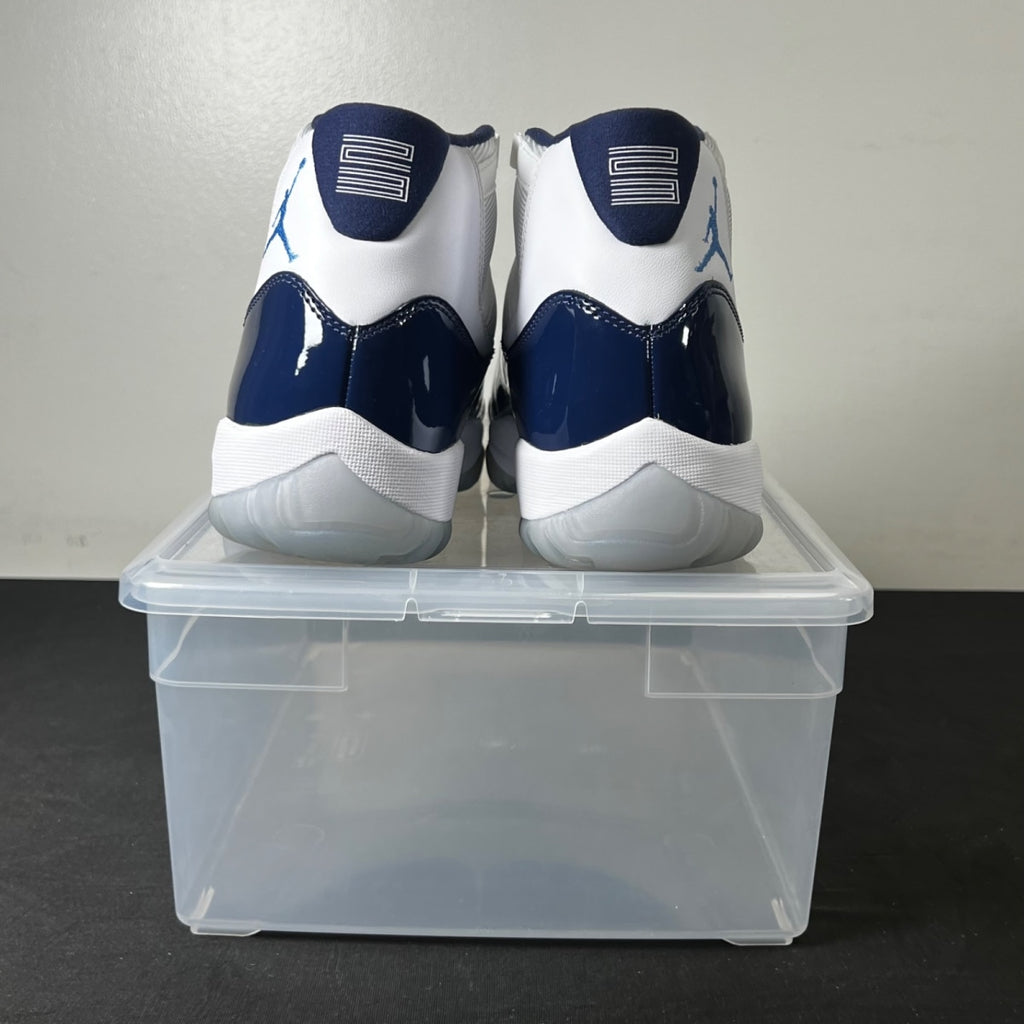 Jordan 11 Retro UNC Win Like 82 10 (New Pre-Owned)JordanWhite/University Blue-Midnight Navy - Image 6