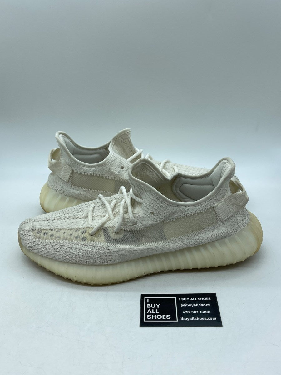 adidas Yeezy Boost 350 V2 Bone 12 (Moderately Worn Pre-Owned) - Image 1