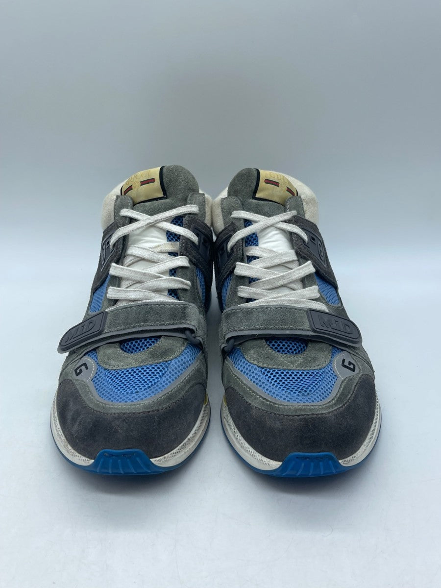 Gucci Ultrapace Mid 'Black Grey' 11 (Moderately Worn Pre-Owned) - Image 2