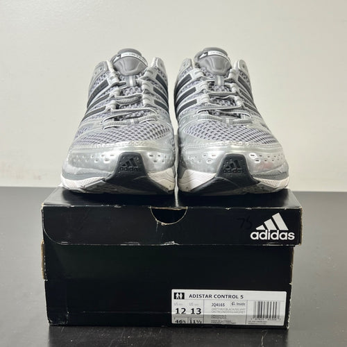 adidas Adistar Control 5 Grey Black Silver Metallic (Size 12) - Image 2