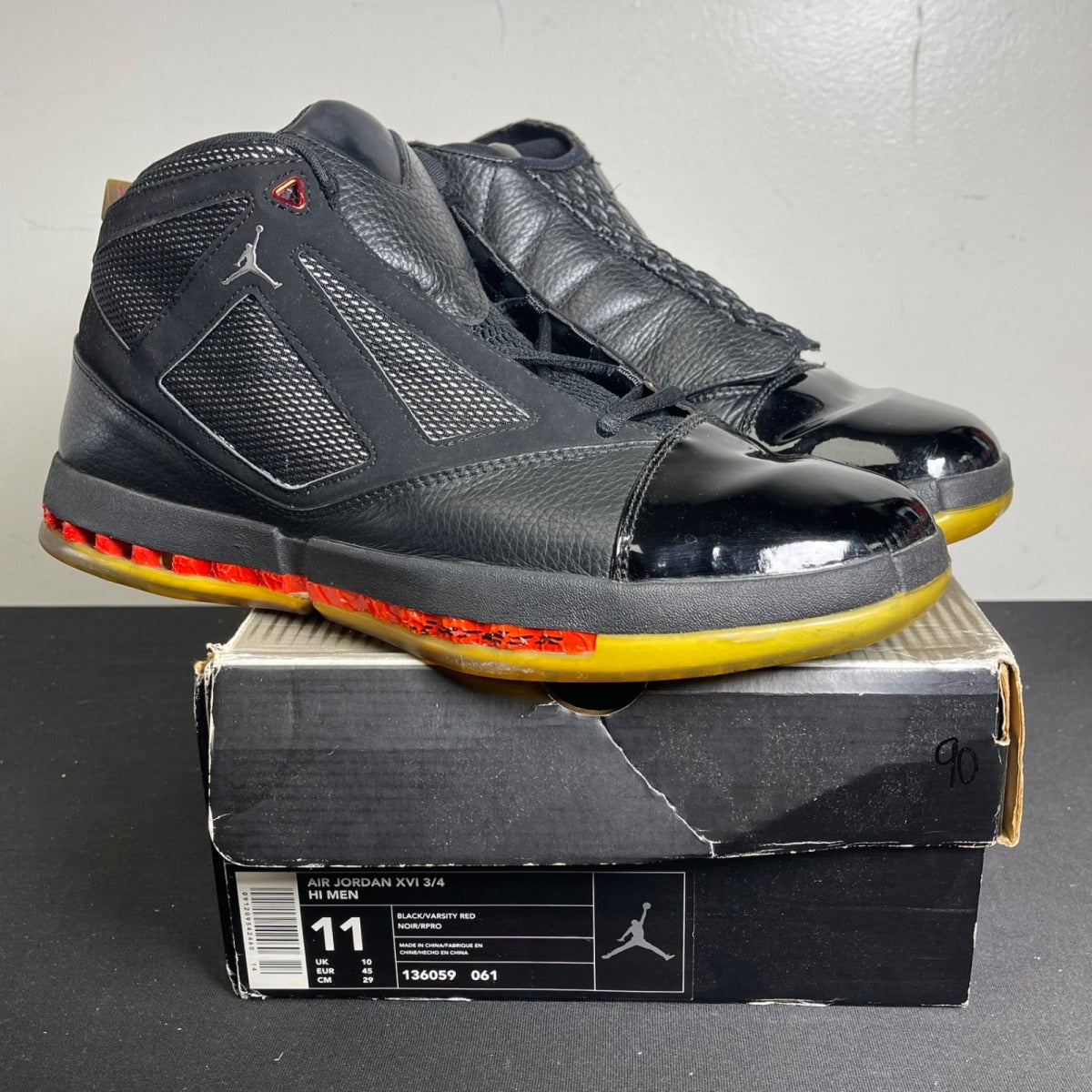 Jordan 16 Bred (2001) (Size 11) - Image 1