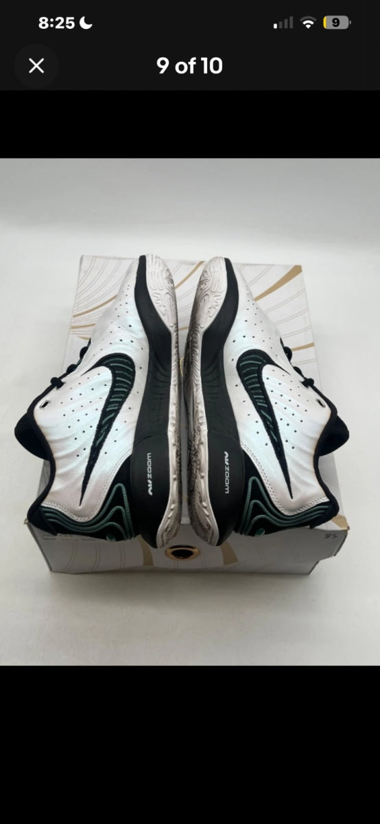 Nike LeBron 21 Conchiolin 12 (Lightly Worn Pre-Owned)NikeWhite/Black/Bicoastal/Photon Dust - Image 9