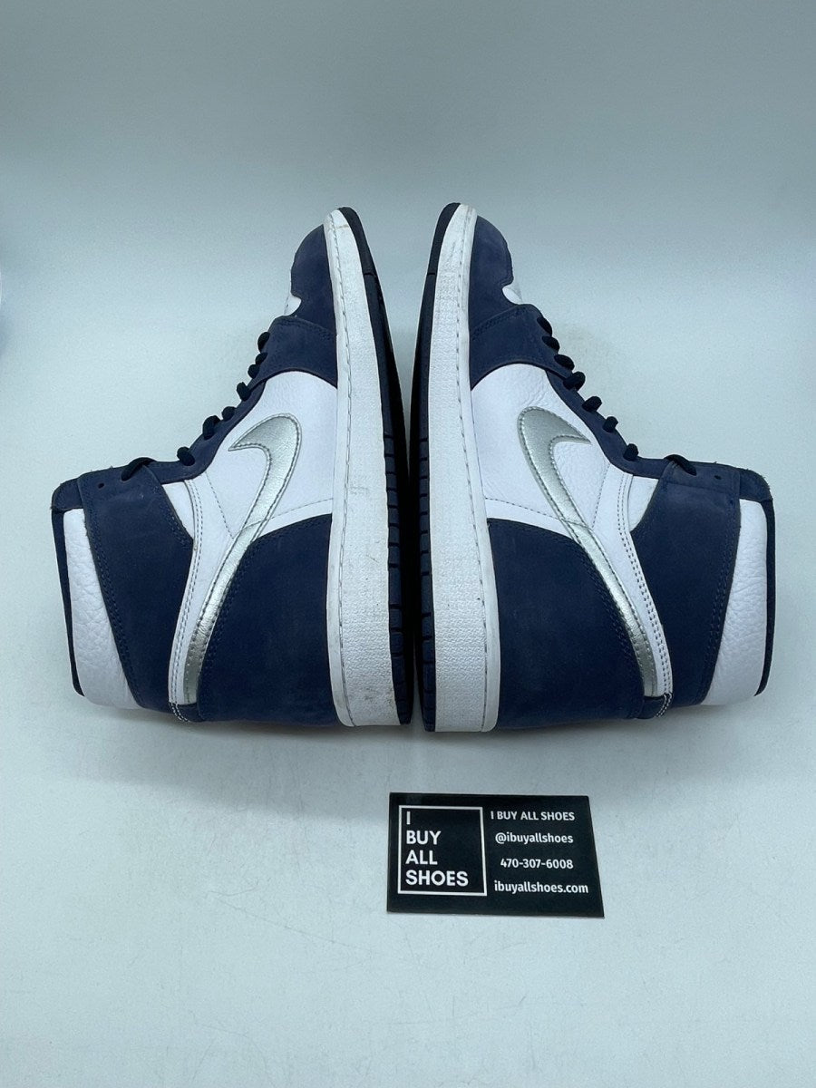 Jordan 1 Retro High CO.JP Midnight Navy (2020) 12 (Heavily Worn Pre-Owned) - Image 6