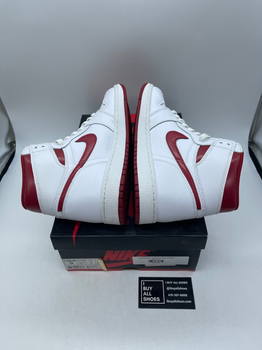 Jordan 1 Retro Metallic Red (2017) 9 (Lightly Worn Pre-Owned) - Image 6