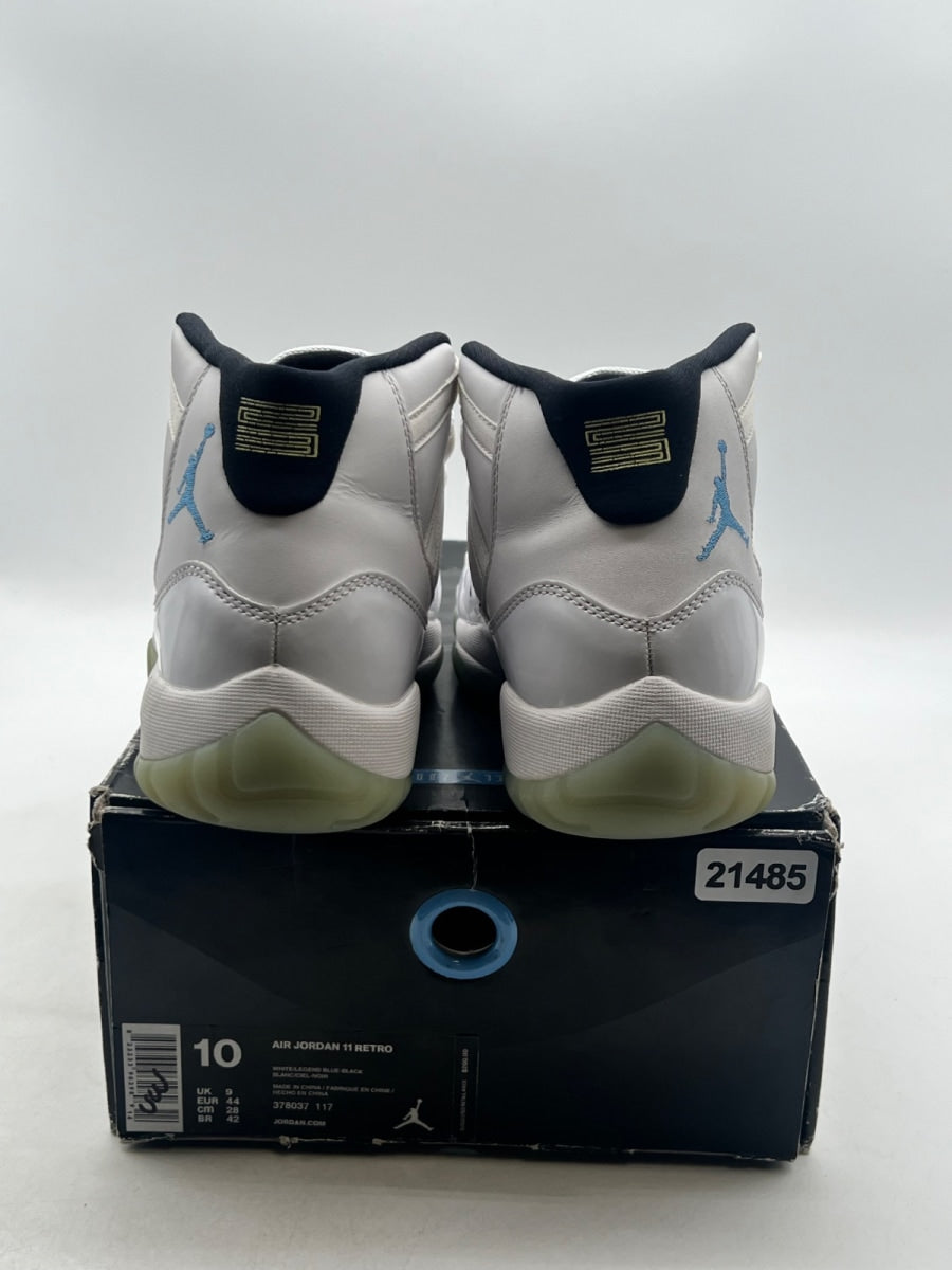Jordan 11 Retro Legend Blue (2014) 10 (Heavily Worn Pre-Owned) - Image 2