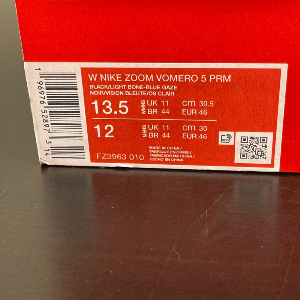 Nike Zoom Vomero 5 Blue Glaze Total Orange (Women's) 13.5W (Moderately Worn Pre-Owned)NikeLight Bone/Blue Gaze/Total Orange - Image 7