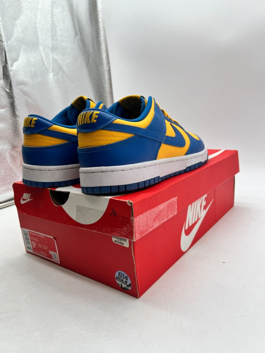 Nike Dunk Low UCLA 9.5 (Moderately Worn Pre-Owned)NikeBlue Jay/University Gold-White - Image 5