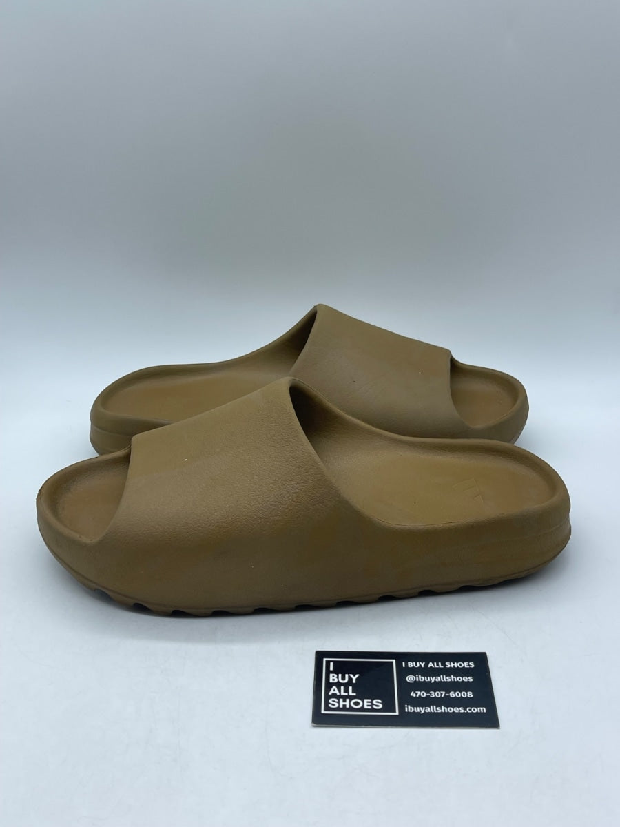 adidas Yeezy Slide Ochre 13 (Heavily Worn Pre-Owned) - Image 1