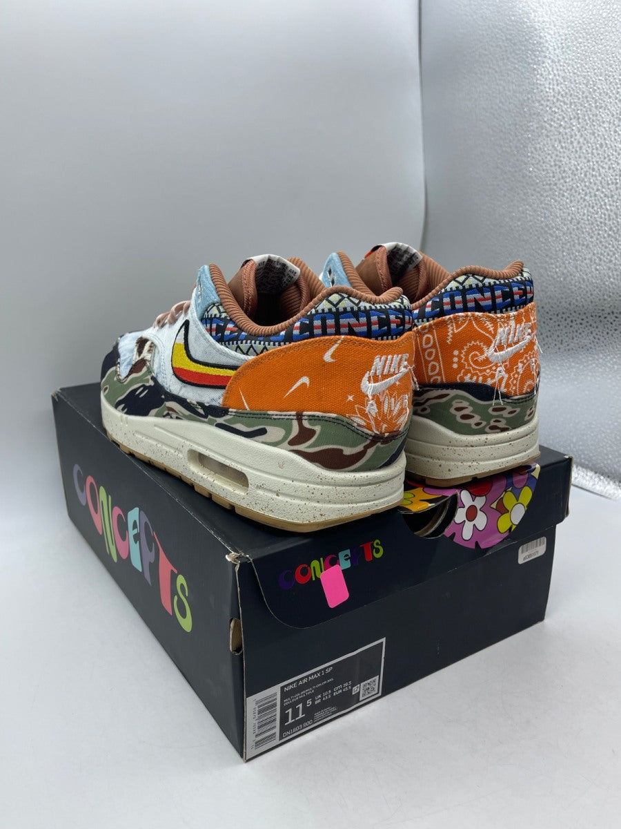Nike Air Max 1 SP Concepts Heavy 11.5 (Moderately Worn Pre-Owned)NikeElemental Gold/Sail-Black-Worn Blue - Image 4