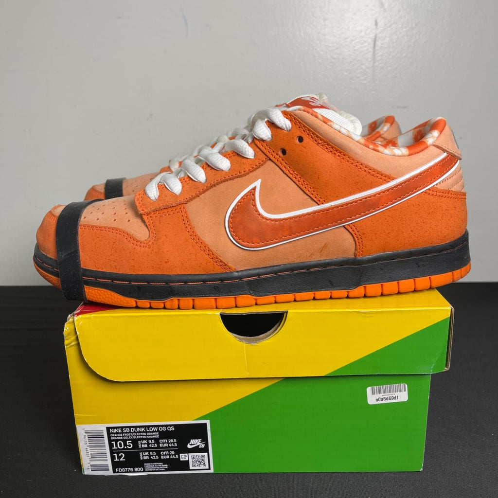 Nike SB Dunk Low Concepts Orange Lobster (Size 10.5) - aux