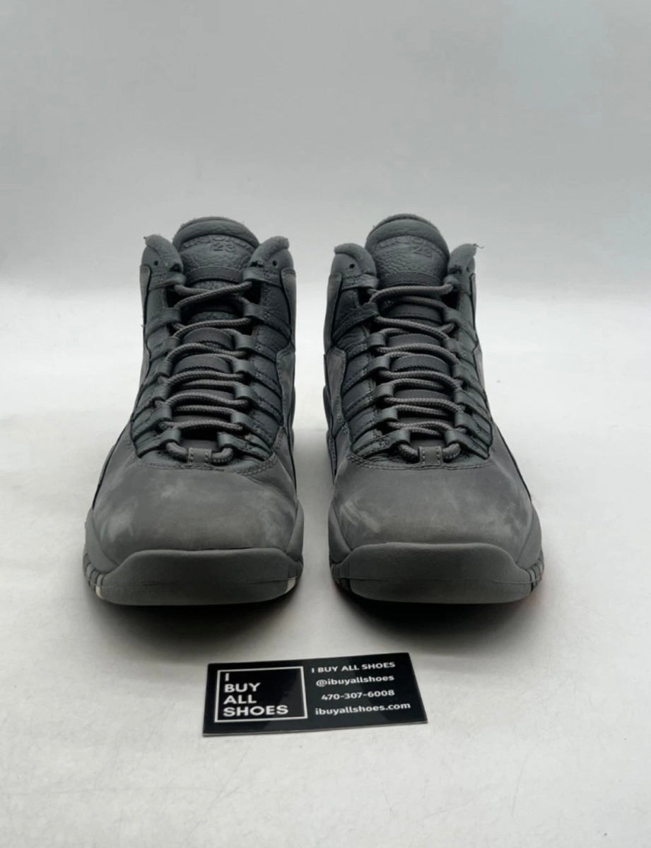 Jordan 10 Retro Cool Grey 11 (Lightly Worn Pre-Owned)JordanCool Grey/Cool Grey-White - Image 2