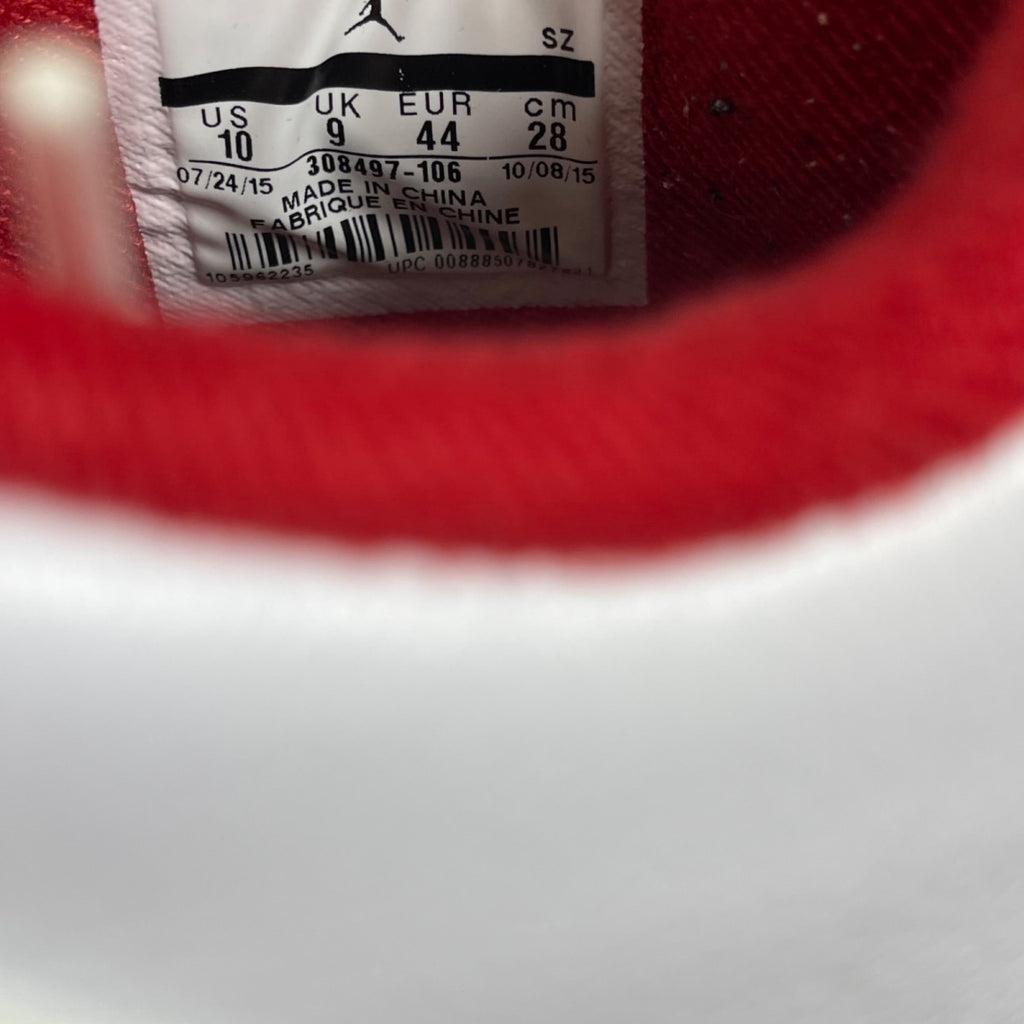 Jordan 4 Retro Alternate 89 10 (Moderately Worn Pre-Owned)JordanWhite/Black-Gym Red - Image 7