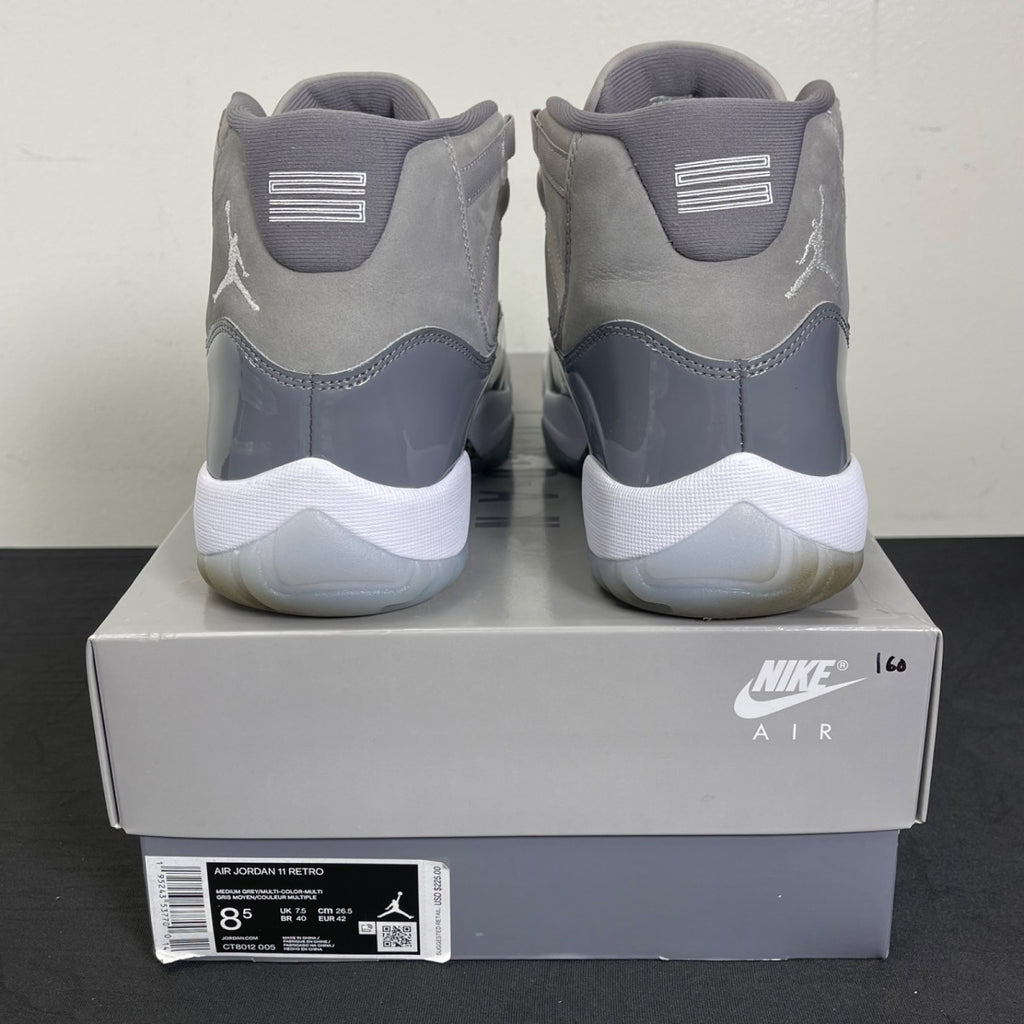 Jordan 11 Retro Cool Grey (2021) 8.5 (Moderately Worn Pre-Owned)JordanMedium Grey/Multi-Color/Multi-Color - Image 4