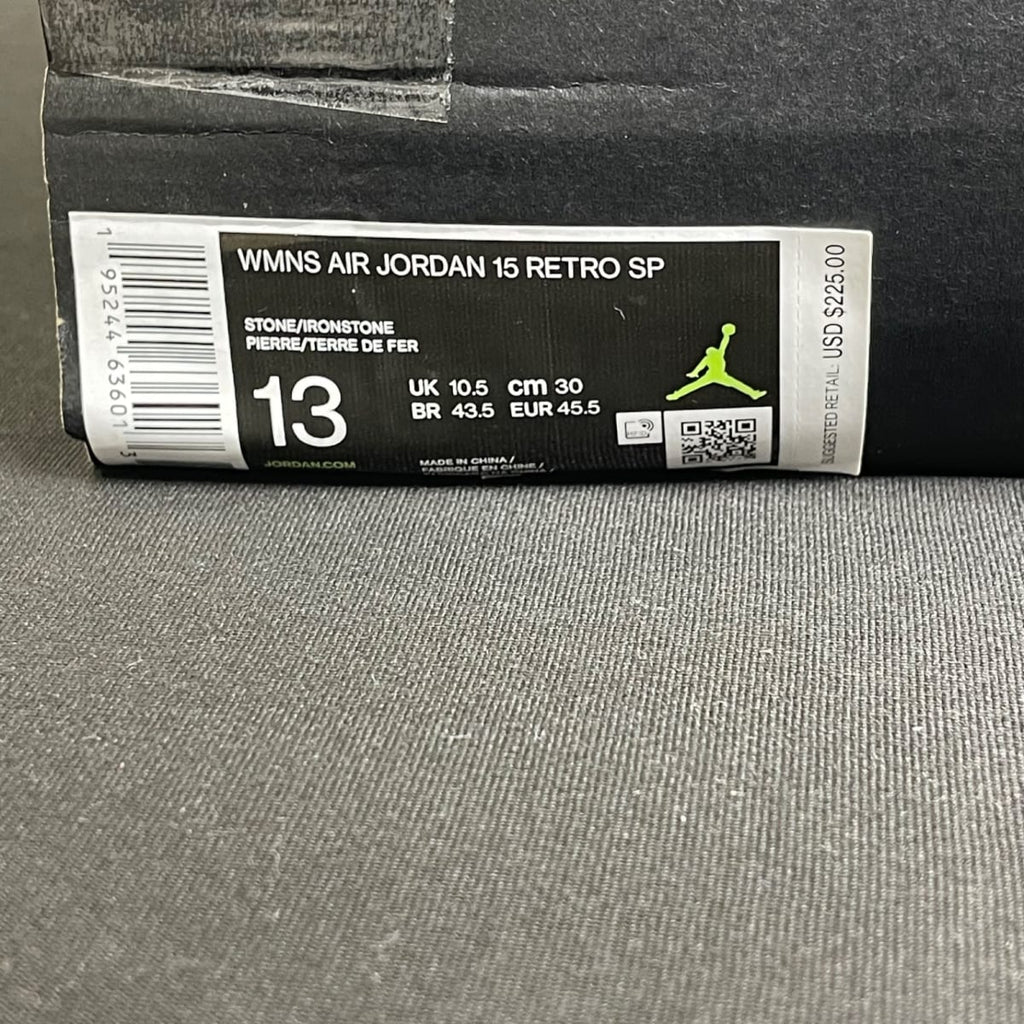Jordan 15 Retro Billie Eilish (Women's) (Size 13W) - aux