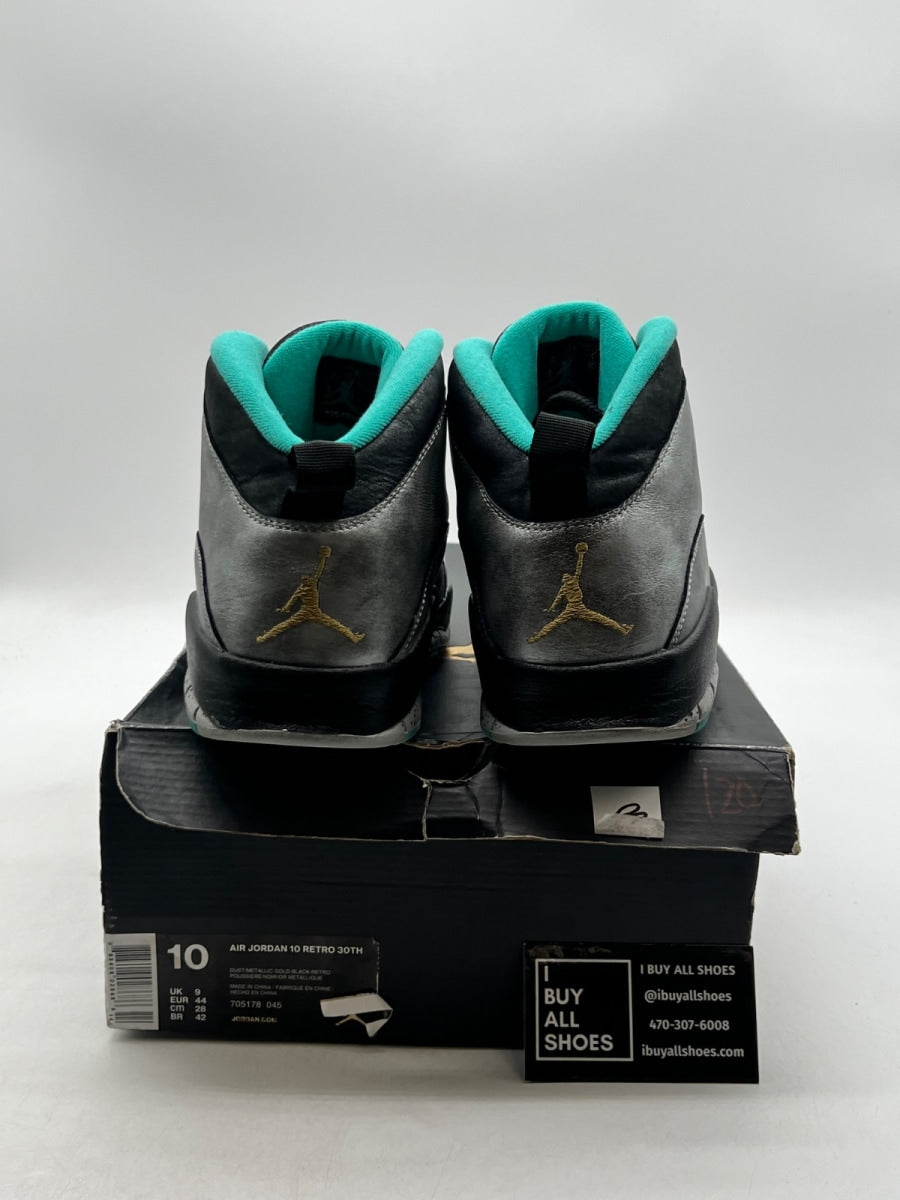 Jordan 10 Retro Lady of Liberty 30th Anniversary 10 (Lightly Worn Pre-Owned) - Image 3