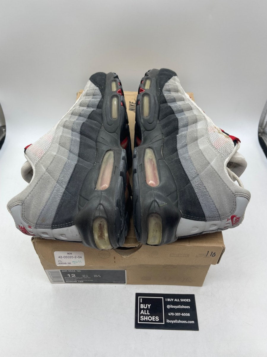 Nike Air Max 95 Team Orange (2009) 12 (Moderately Worn Pre-Owned) - Image 6