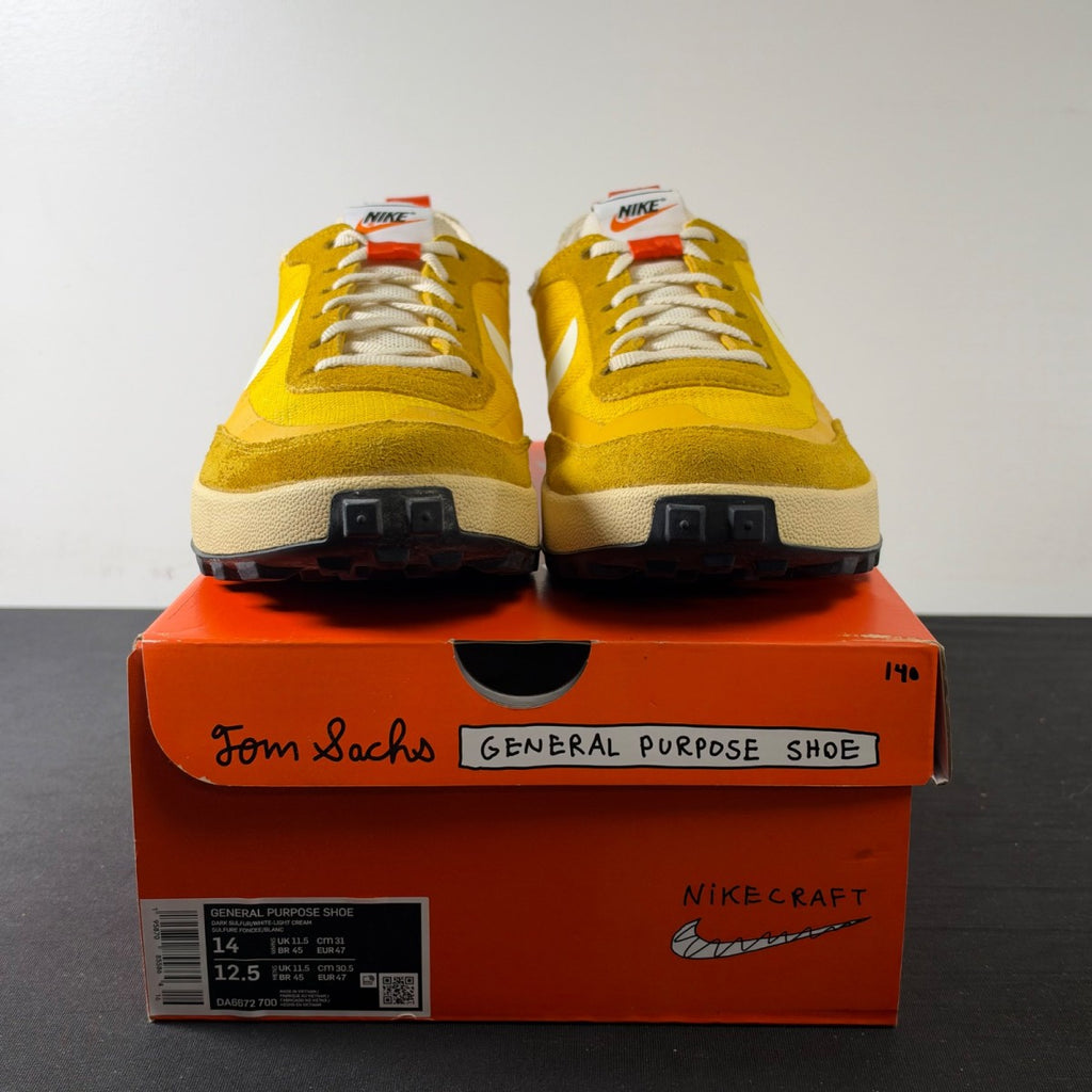 NikeCraft General Purpose Shoe Tom Sachs Archive Dark Sulfur (Size 14W / 12.5M) - aux