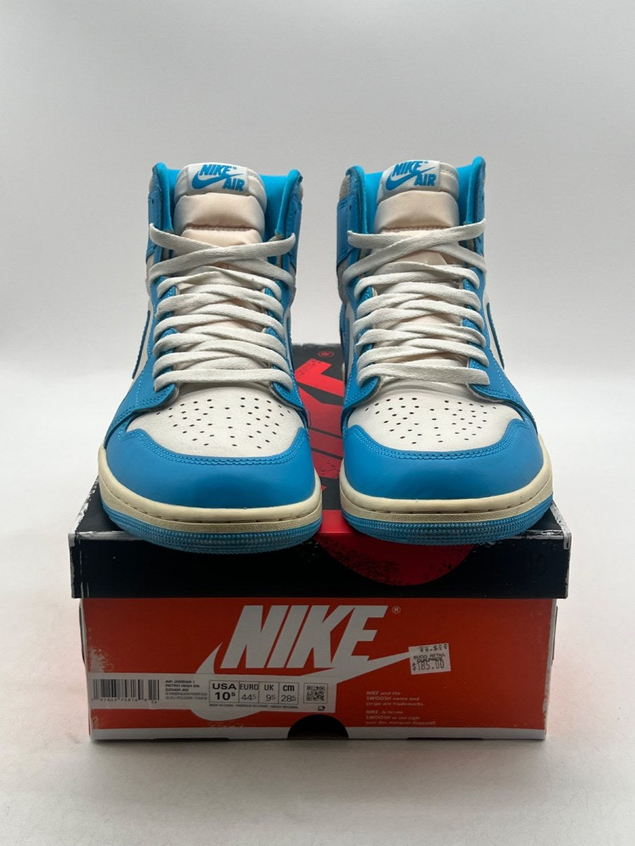 Jordan 1 Retro High OG UNC Reimagined 10.5 (Lightly Worn Pre-Owned) - Image 2