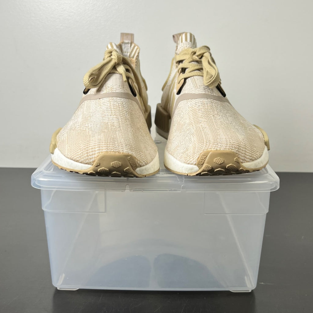 adidas NMD R1 Linen Khaki 13 (Lightly Worn Pre-Owned)adidasLinen Khaki/Linen Khaki/Off White - Image 2