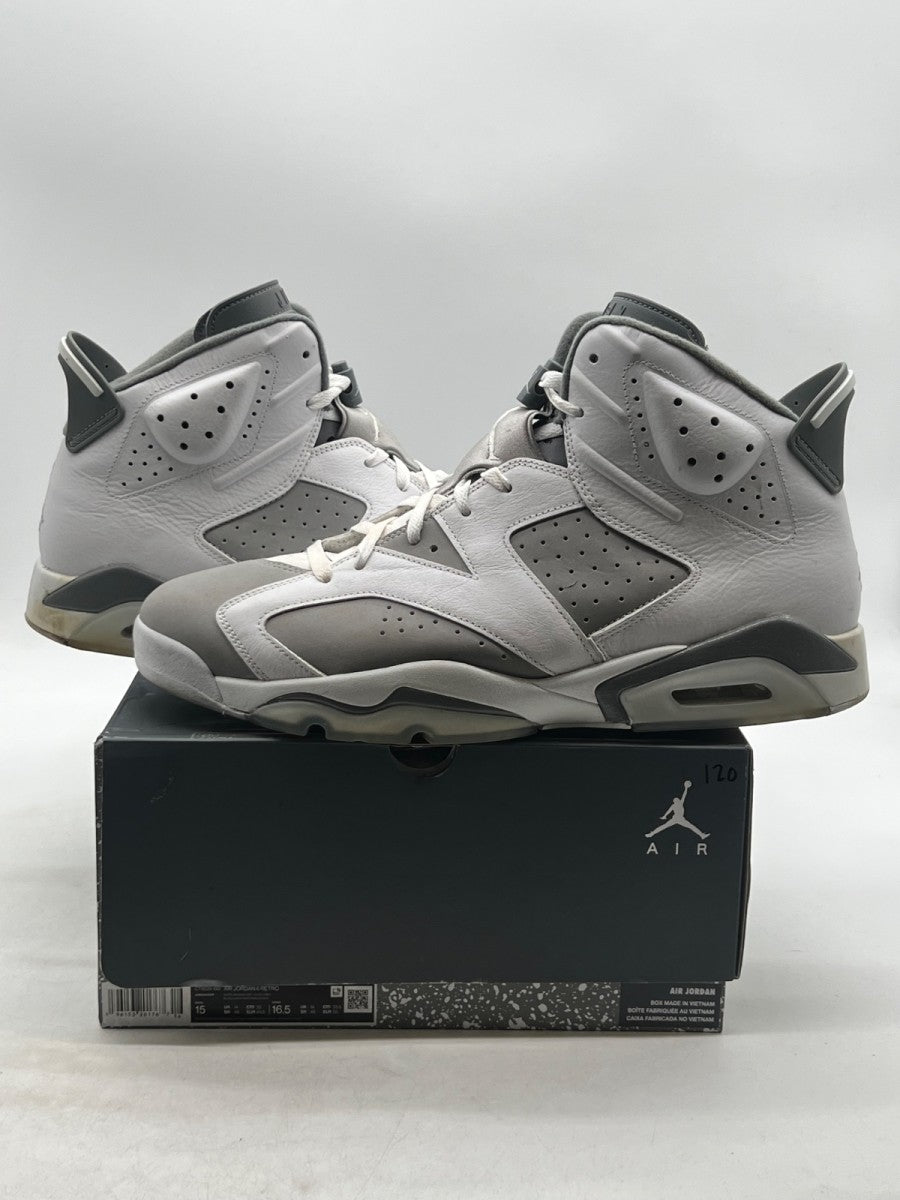 Jordan 6 Retro Cool Grey 15 (Moderately Worn Pre-Owned) - Image 1