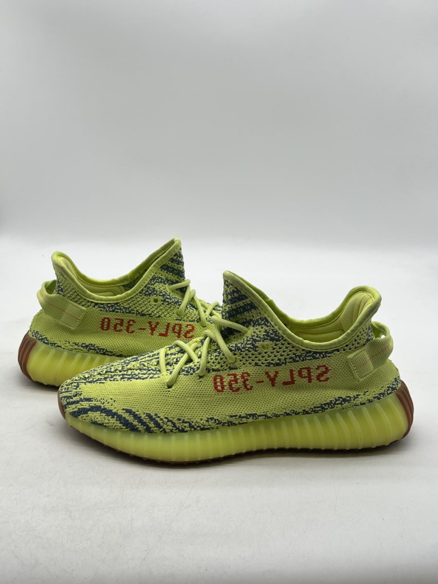 adidas Yeezy Boost 350 V2 Semi Frozen Yellow 8.5 (Lightly Worn Pre-Owned) - Image 1