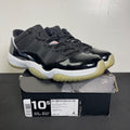 Jordan 11 Retro Low Infrared 10.5 (Moderately Worn Pre-Owned)JordanBlack/Infrared 23-Pure Platinum - Image 1