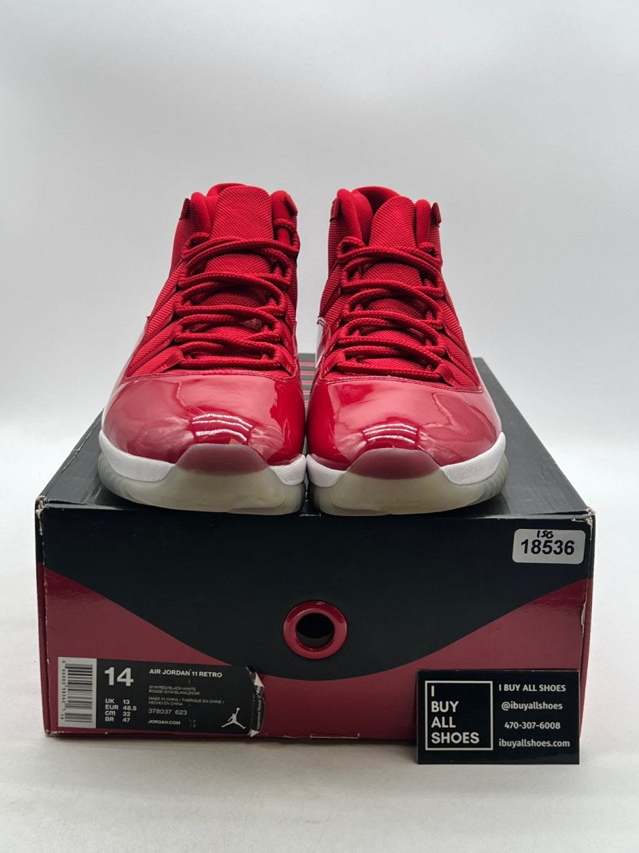 Jordan 11 Retro Win Like 96 14 (Lightly Worn Pre-Owned) - Image 2