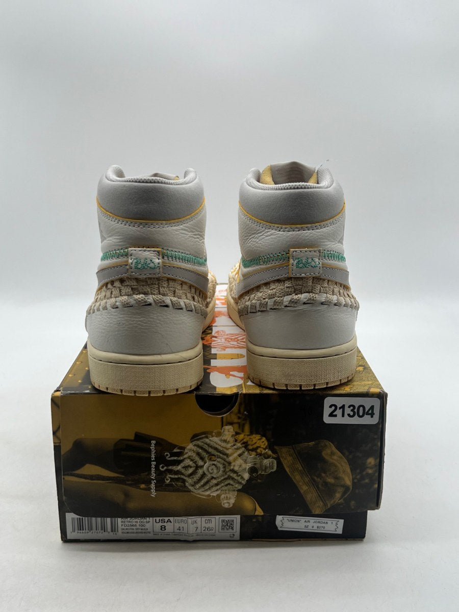 Jordan 1 Retro High OG SP Union LA Bephies Beauty Supply Summer of ‘96 8 (Lightly Worn Pre-Owned) - Image 3