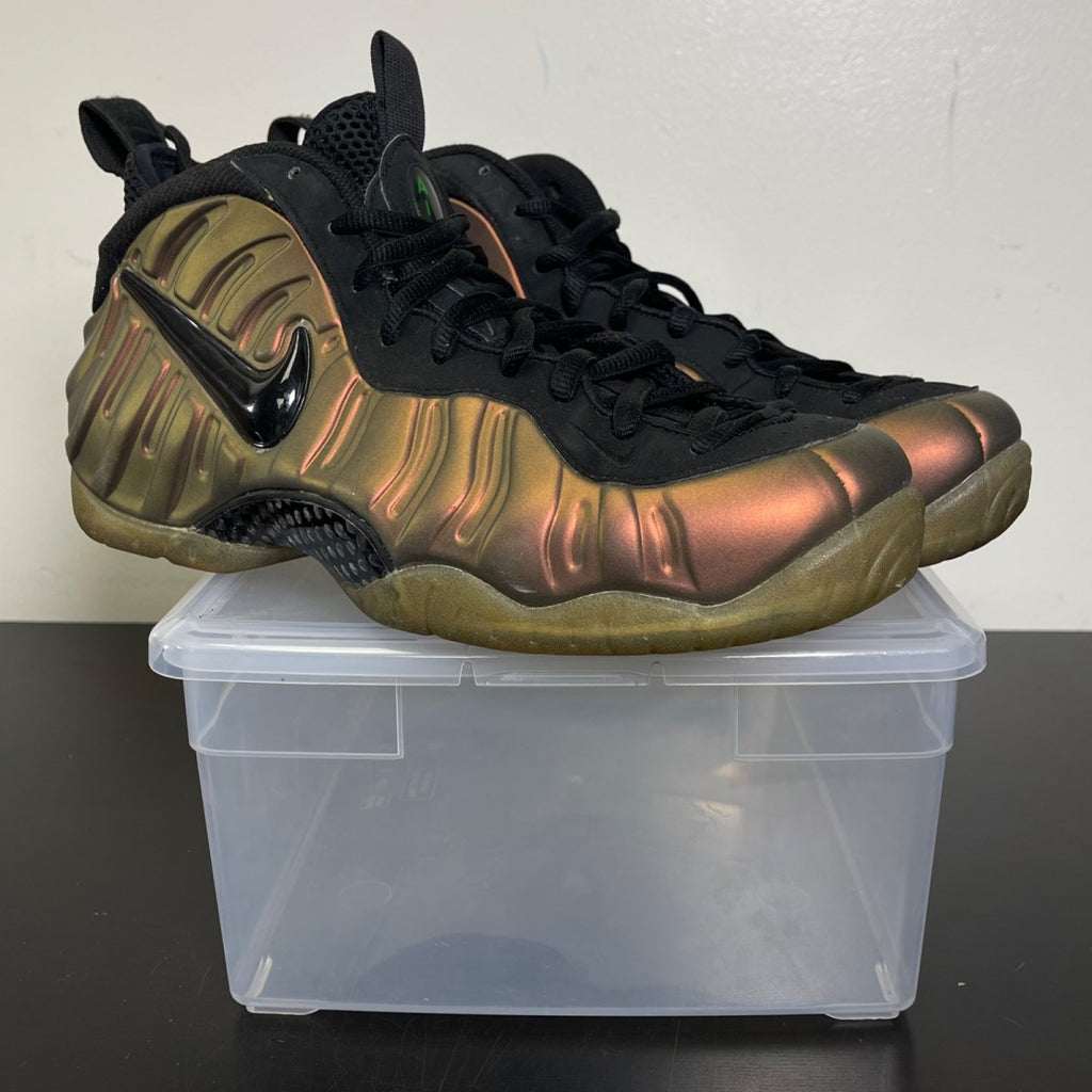 Nike Air Foamposite Pro Gym Green 11 (Moderately Worn Pre-Owned)NikeBlack/Gym Green - Image 1