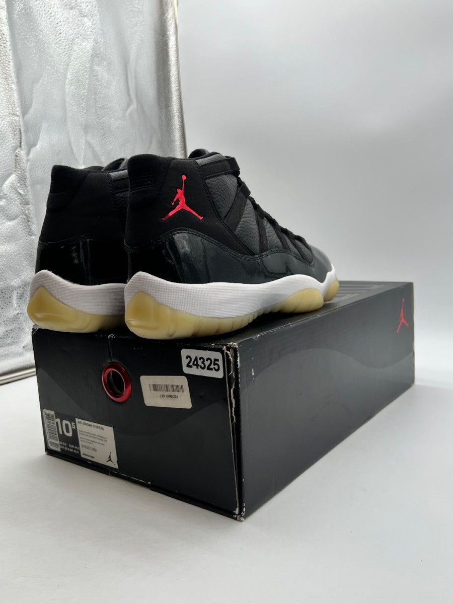 Jordan 11 Retro 72-10 10.5 (Lightly Worn Pre-Owned)JordanBlack/Gym Red-White-Anthracite - Image 5