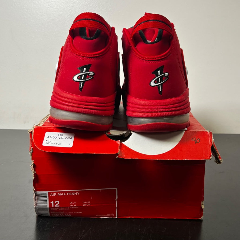 Nike Air Max Penny 1 Rival Pack 12 (Moderately Worn Pre-Owned)NikeUniversity Red/White-Black - Image 5