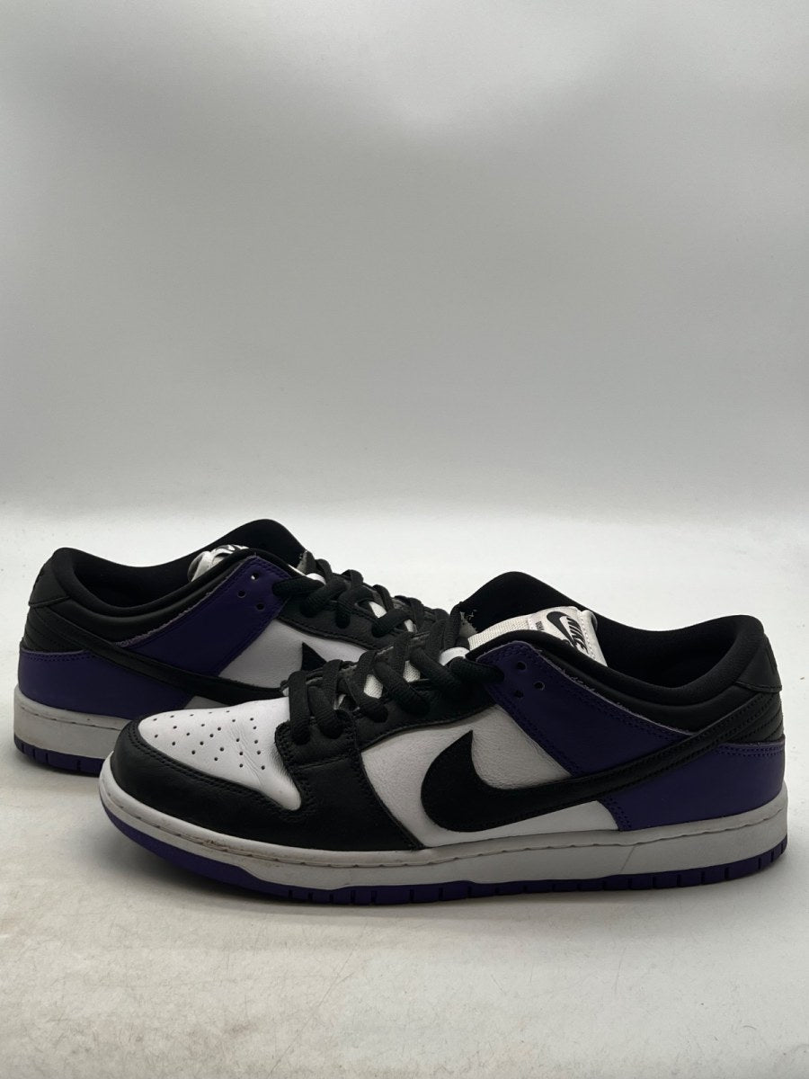 Nike SB Dunk Low Court Purple 12 (Moderately Worn Pre-Owned)NikeCourt Purple/Black/White - Image 1