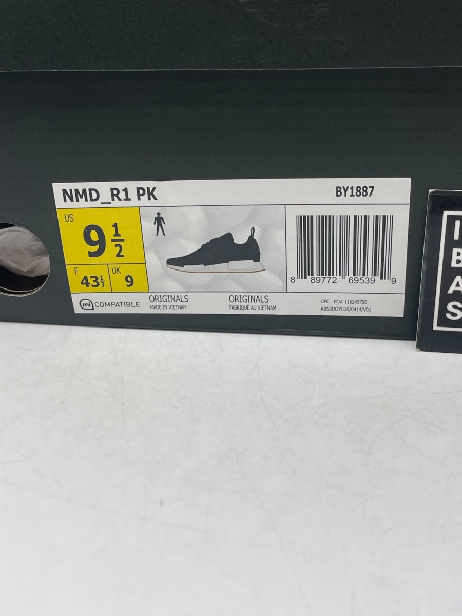 adidas NMD R1 Gum Pack Black 9.5 (Moderately Worn Pre-Owned) - Image 9